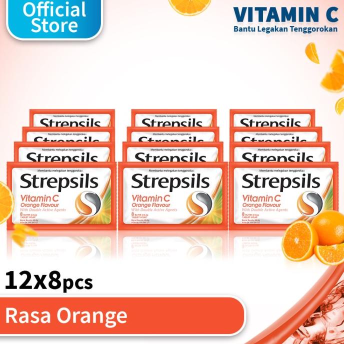 

Sale Strepsils Vitamin C 12x8 /PERMEN LUNAK/PERMEN VIRAL/PERMEN MILO/PERMEN YUPI/PERMEN JADUL/PERMEN KARET