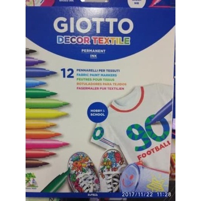 

Giotto Decor Textile Isi 12 pcs
