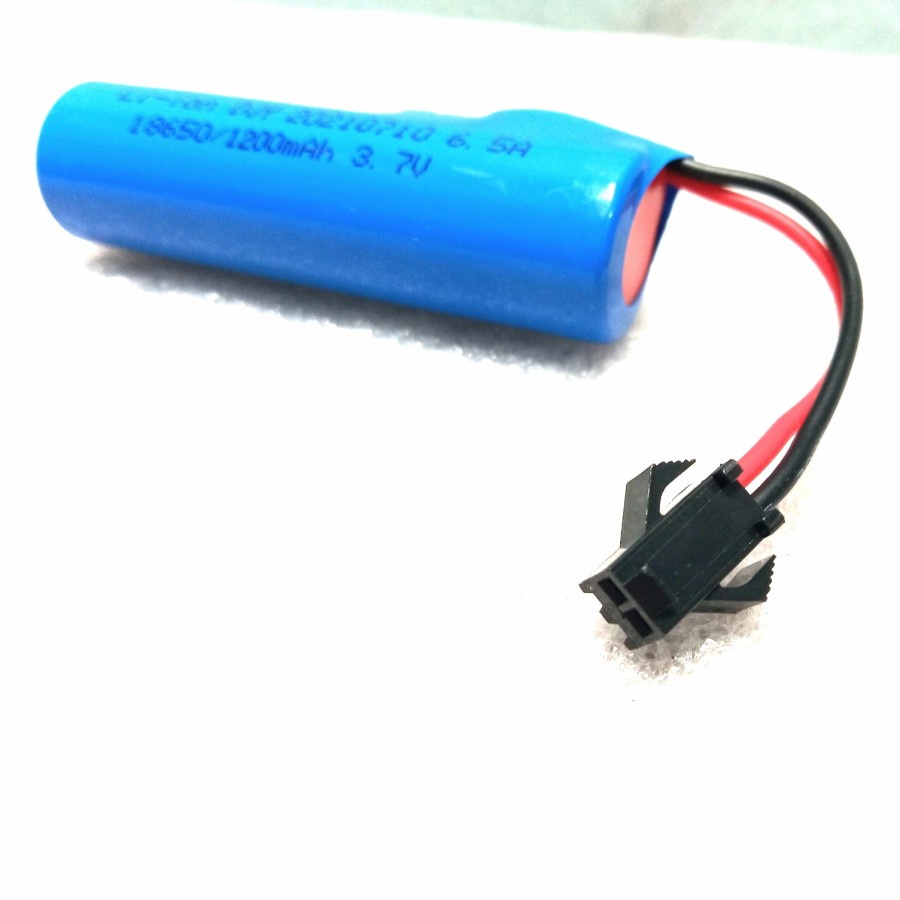 Baterai Batrai Batre 18650 3.7V 1500mah Plus Socket Soket Baterai Pompa Galon Kipas Mini Lampu Emergency Speaker Portable