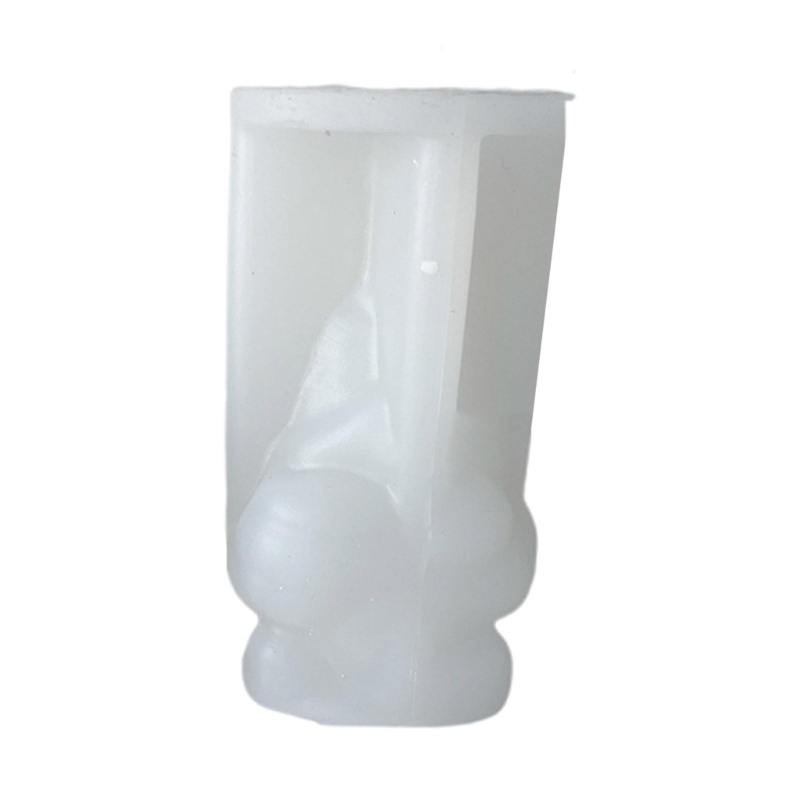 Siy Cetakan Silikon Bentuk Santa Claus Faceless Untuk DIY Dekorasi Natal