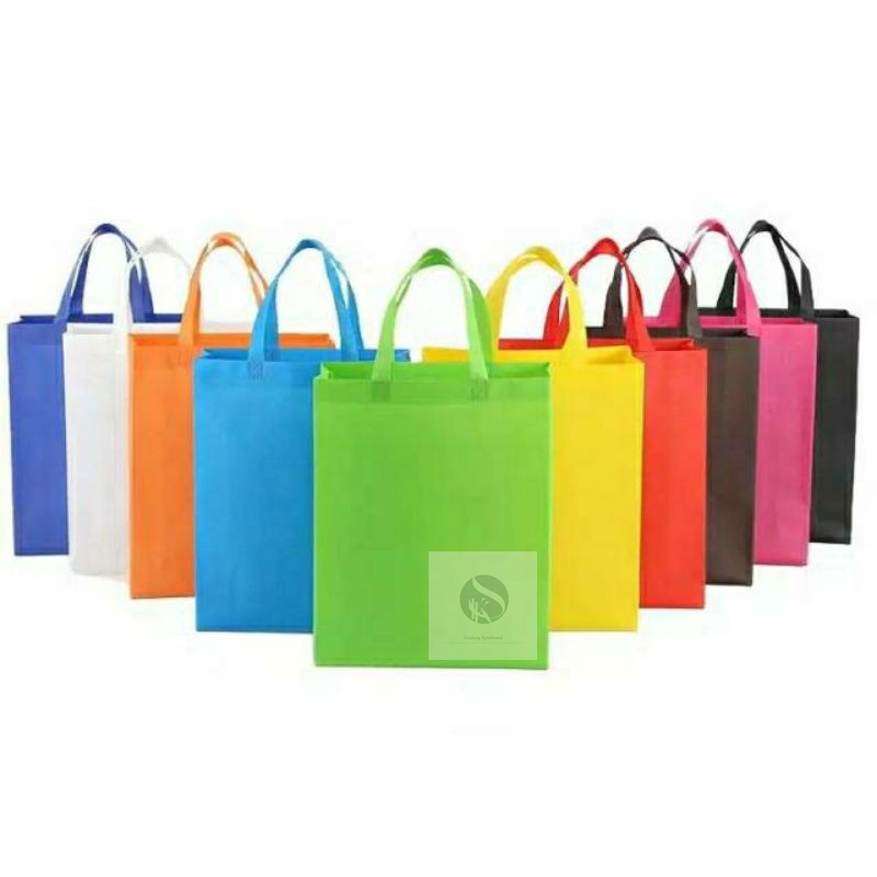 

Tas Spunbond / goodie bag murah 38x8x45 press / spunbun/tas kain/bento