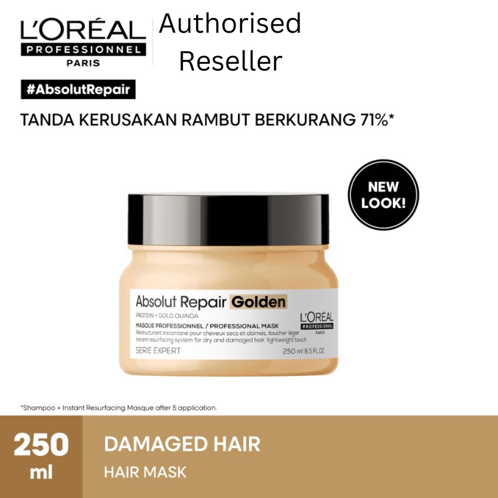 LOREAL Series Expert Absolut Repair Hair Mask Rambut Rusak 250ml