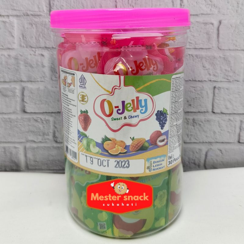 Konyaku O-Jelly (1 toples isi 30 pouch)