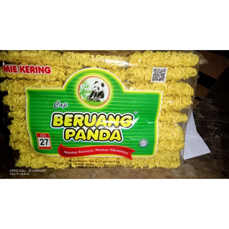 

Mie kering cap beruang panda isi 27biji/mie becek/mie murah