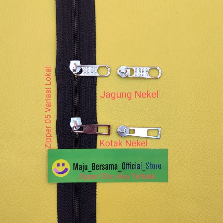 Zipper Zinc Aloy - Kp.Resleting No.05 Variasi 002 ( Import &amp; Lokal ) SK1