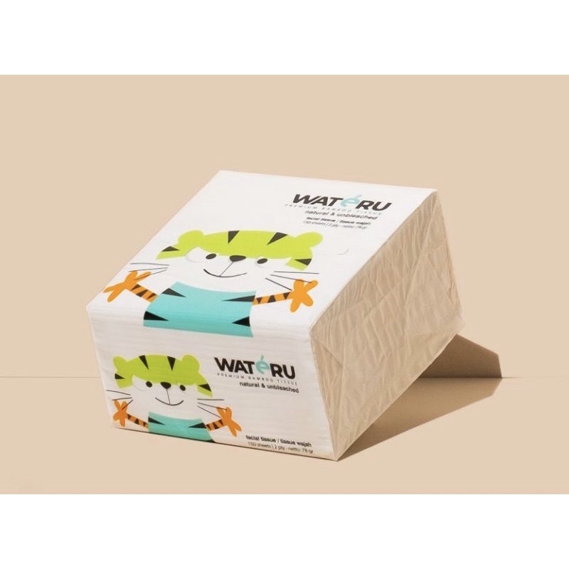 Tissue Wateru Premium Bamboo / Tisu Bambu wateru Pop Up 150 sheets