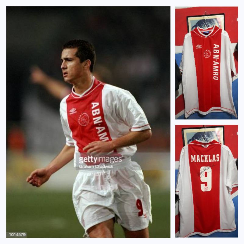 jersey ajax amsterdam 1999 bertanda tangan