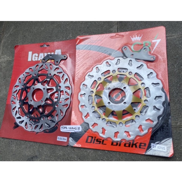 PIRINGAN CAKRAM DEPAN RX KING 300 MM PLUS BREKET