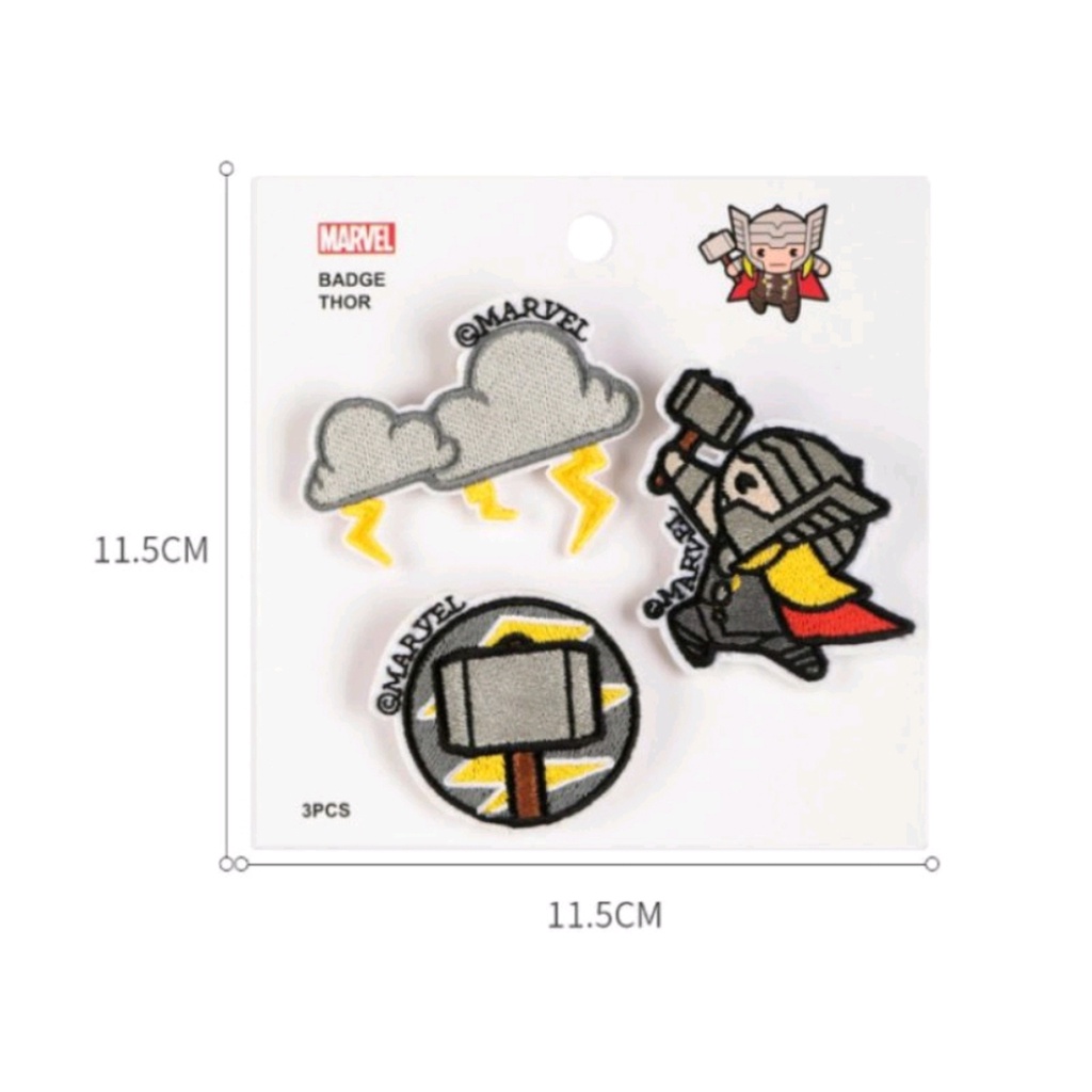 Miniso Marvel Badges