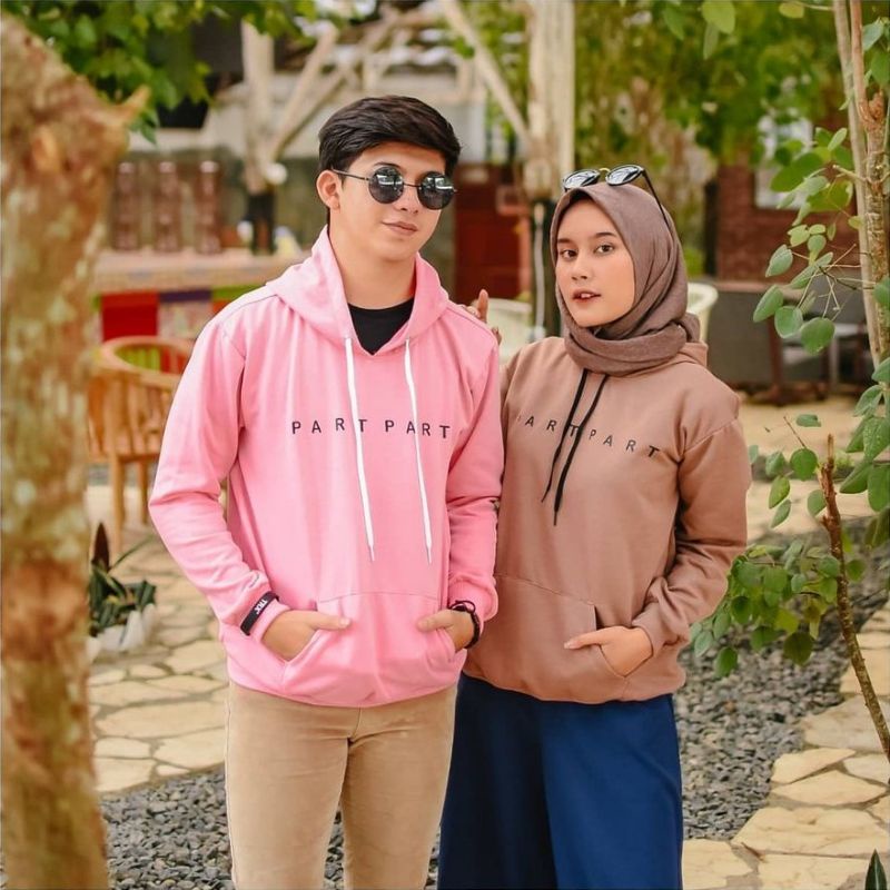BAYAR DITEMPAT | SWEATER COUPLE HOODIE TERBARU | SWEATER KAPEL COWO CEWE | JAKET KAPEL HITS MURAH
