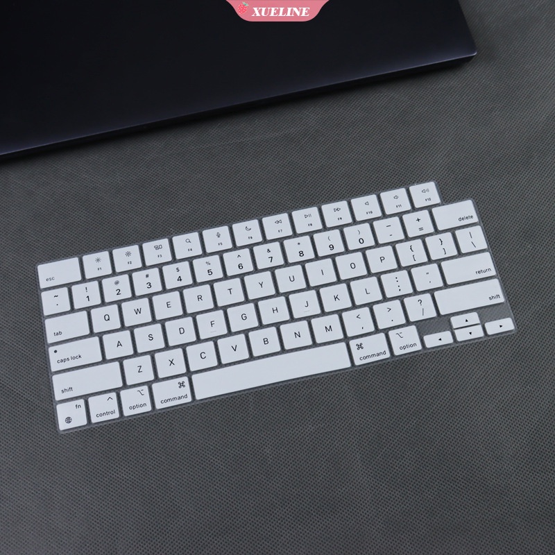 Cover Pelindung keyboard Macbook Air 13 A2337 A2179 M2 pro14 / 16 Bahan Silikon Tahan Air Warna-Warni