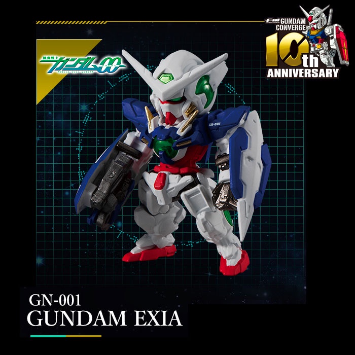 [Converge] Gundam Exia Another Century 10th Anniversary (PBandai)
