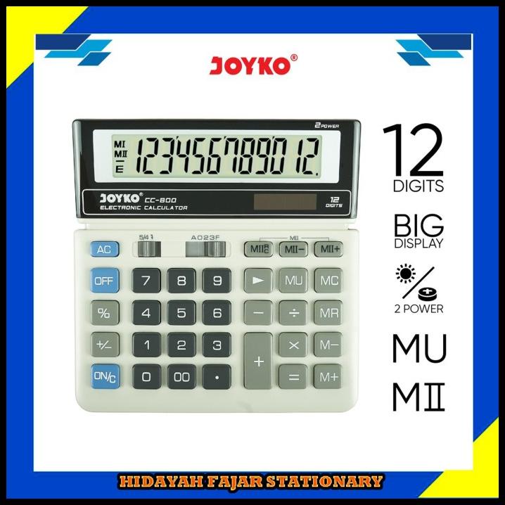 

Calculator / Kalkulator Joyko Cc - 800