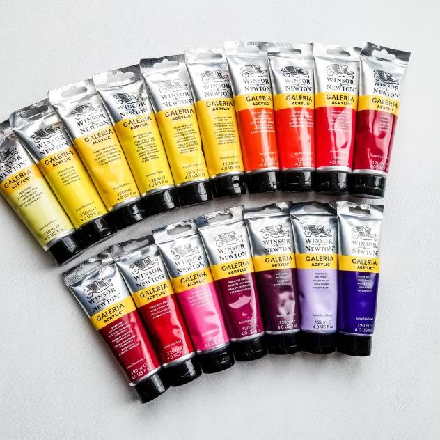 

WINSOR & NEWTON ACRYLIC COLOR / CAT AKRILIK 120ML - Cad Red H