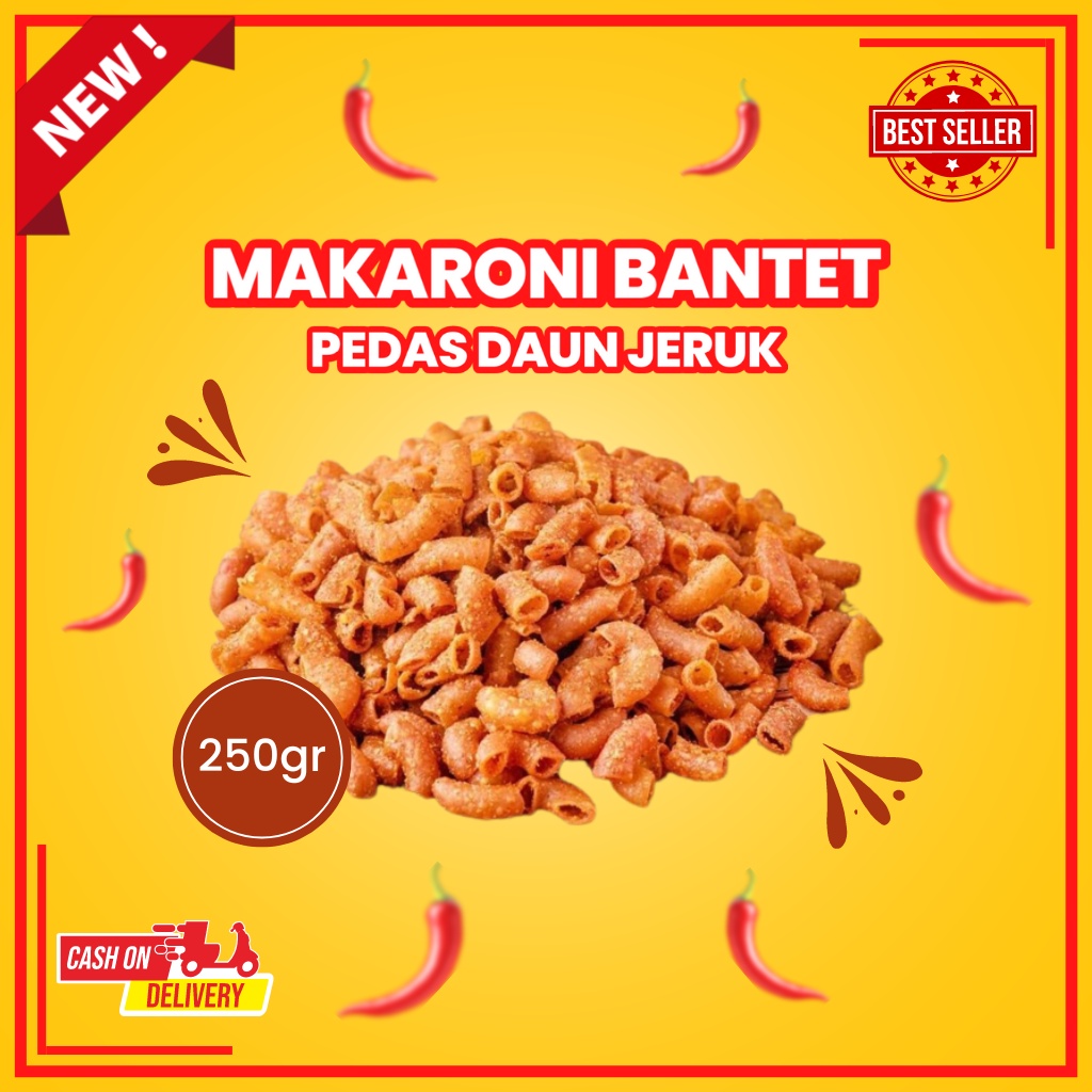 

Makaroni Bantet Pedas Daun Jeruk Makroni Bantat Pedas Daun Jeruk Cemilan Pedas Super Best Quality Harga Terjangkau Premium