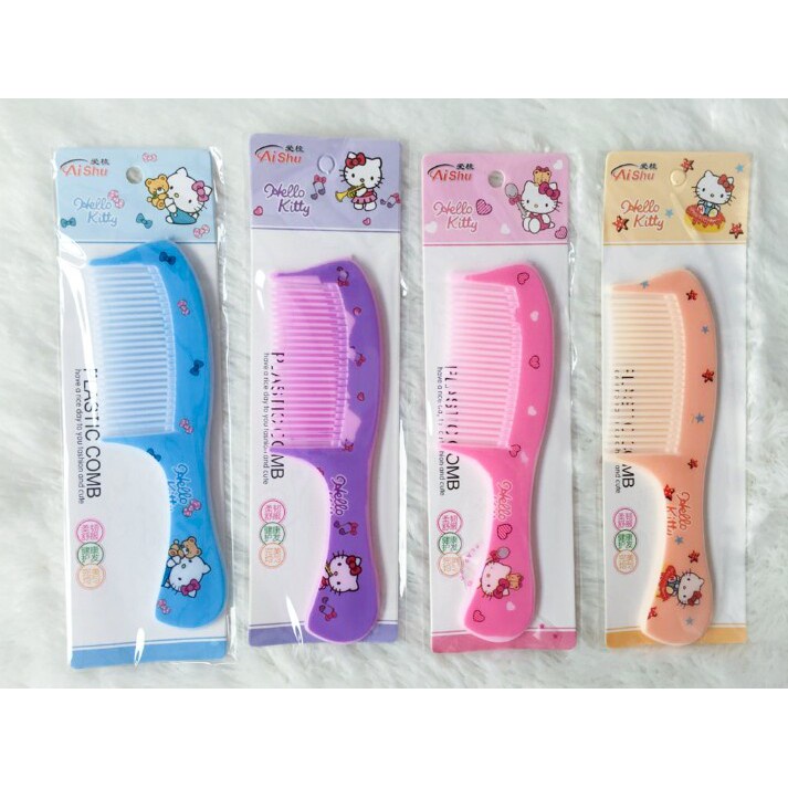 ✿ELYSABETHME✿ Aishu sisir mini gagang lucu imut utnuk anak dan dewasa hair comb untuk souvenir ultah pernikahan