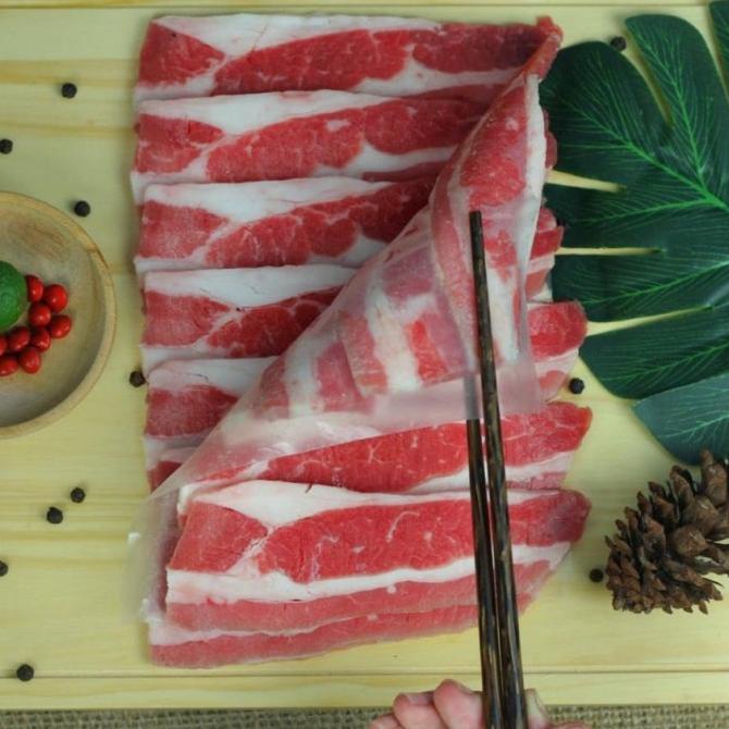 

Terlaris Usa Beef Shortplate-Daging Slice Yoshinoya Shabu Suki 1Kg Budi.Doremi2