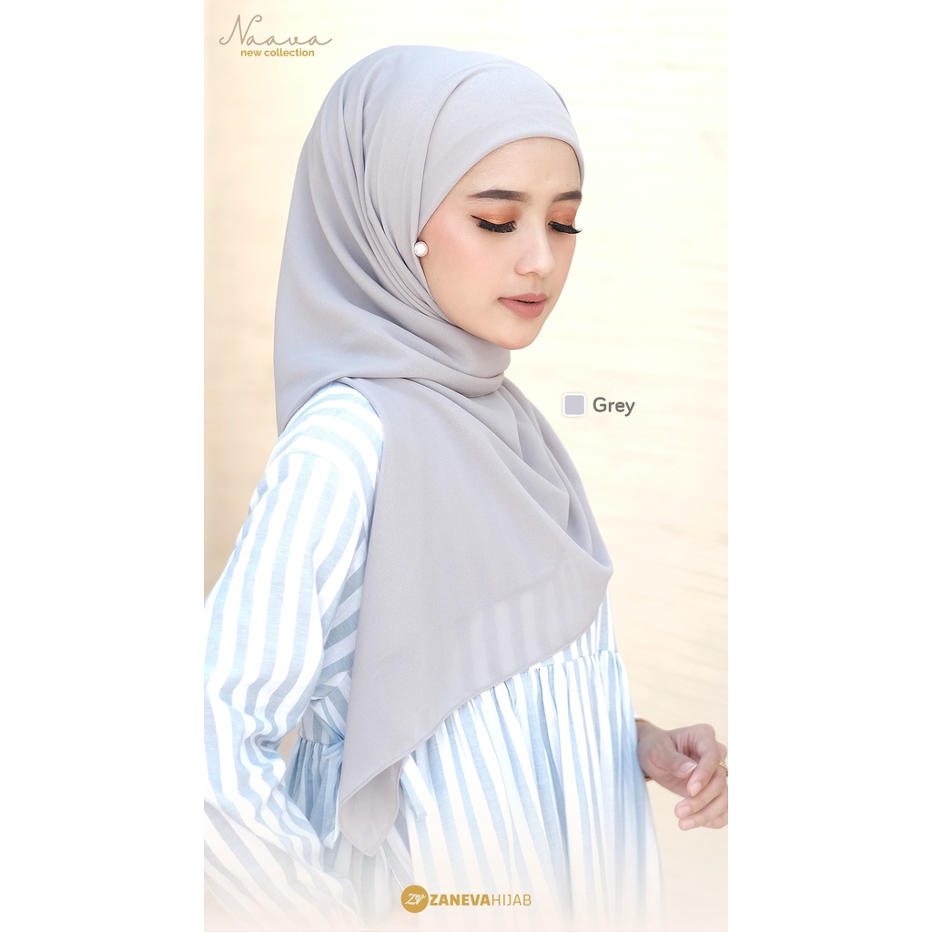 Segi empat Instan Inner l Navaa Hijab l Segi empat Inner Ninja l Segi empat Instan Inner Navaa by Zaneva Hijab