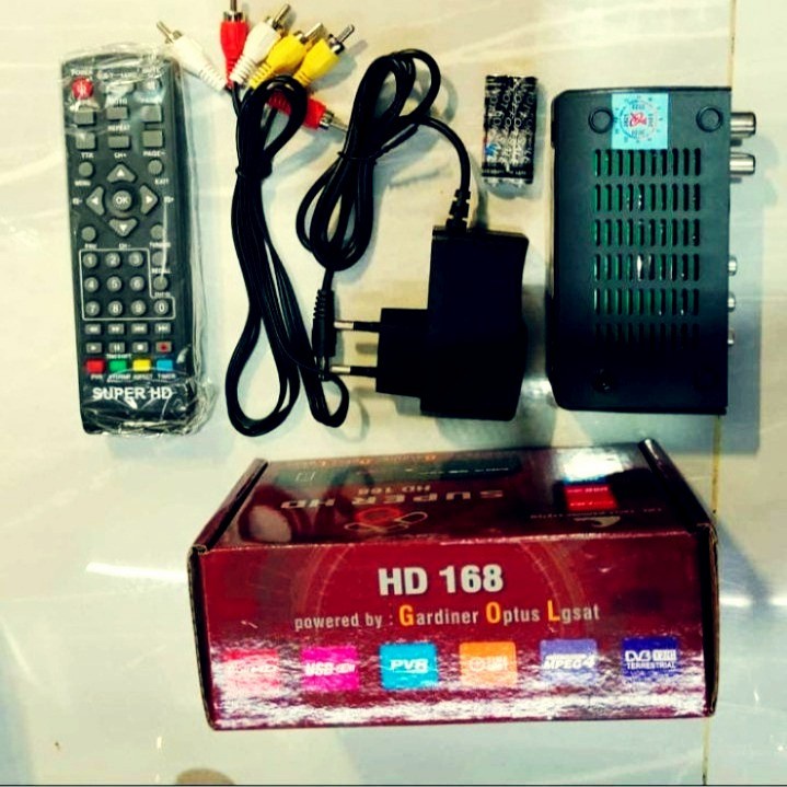 SET TOP BOX STB SUPER HD 168 DIGITAL RECEIVER BOX ORIGINAL