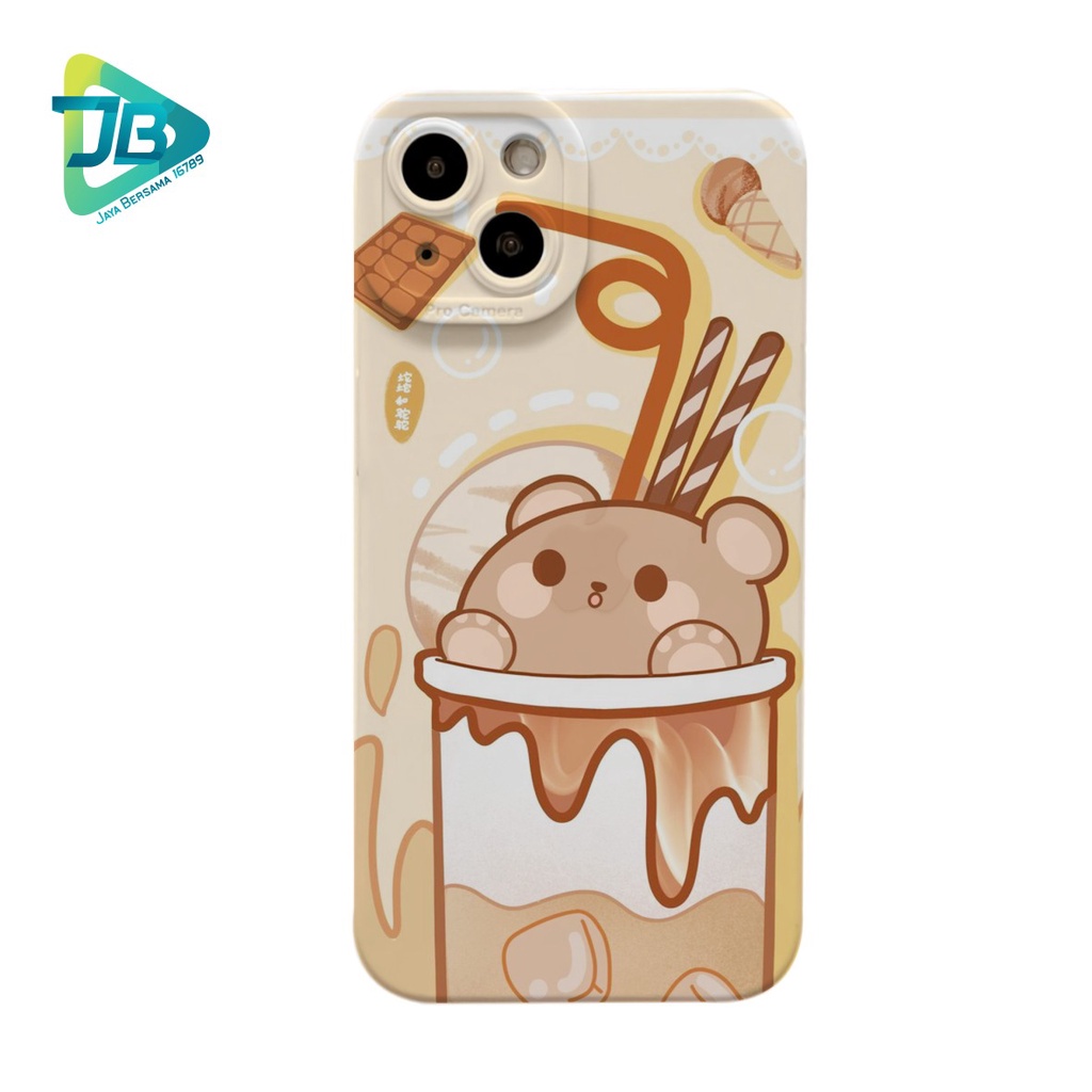 CUSTOM CASE SOFTCASE SILIKON PROCAMERA CHOCOLATE CUSTOM OPPO REALME VIVO XIAOMI SAMSUNG INFINIX IPHONE FOR ALL TYPE JB6201