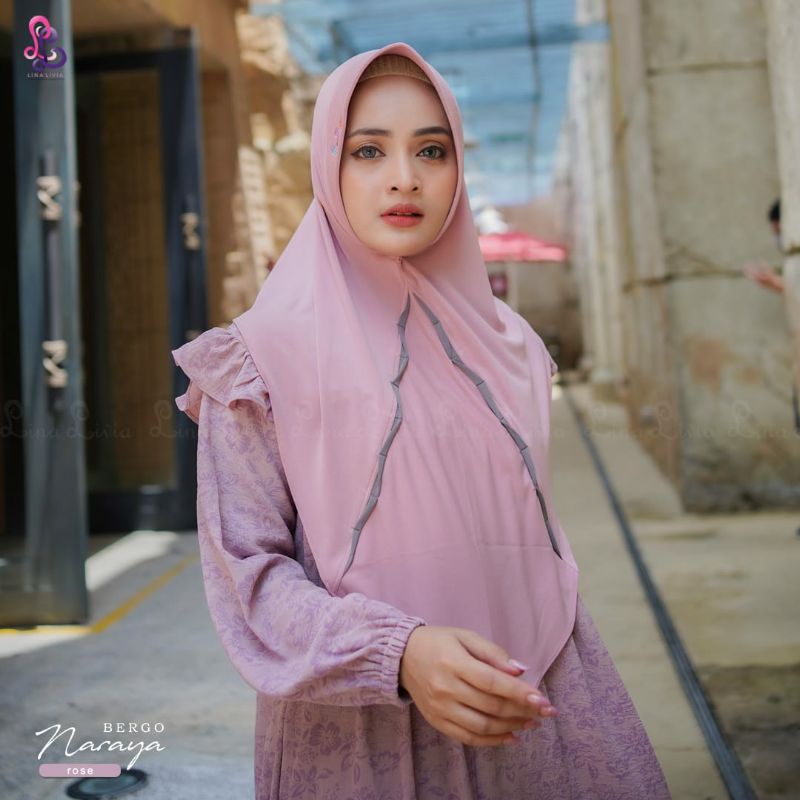 LINALIVIA HIJAB | BERGO NARAYA | ORI LINALIVIA | BISA COD