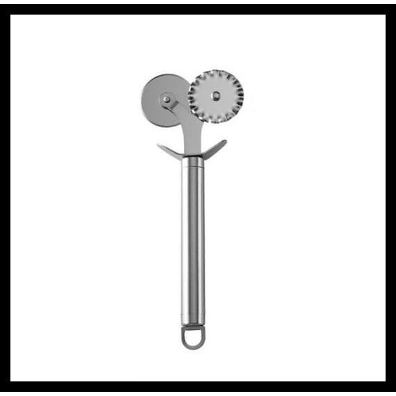 

PISAU ROLL PIZZA DOUBLE CUTTER / PISAU PIZZA / PISAU DOUBLE CUTTER KODE 972