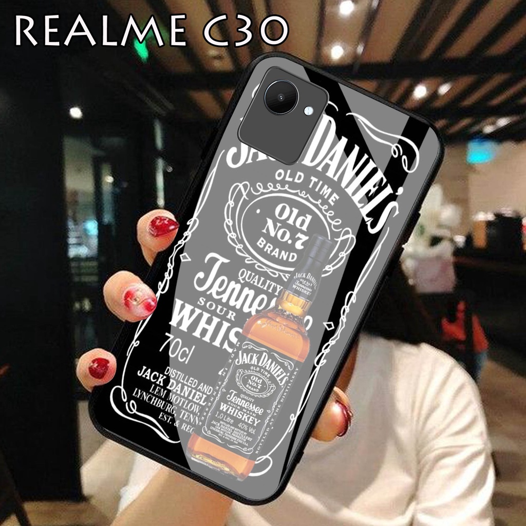 [H08] Softcase Kaca Realme C30 - Casing Hp Realme C30 - Case Hp Realme C30 - Softcase Realme C30
