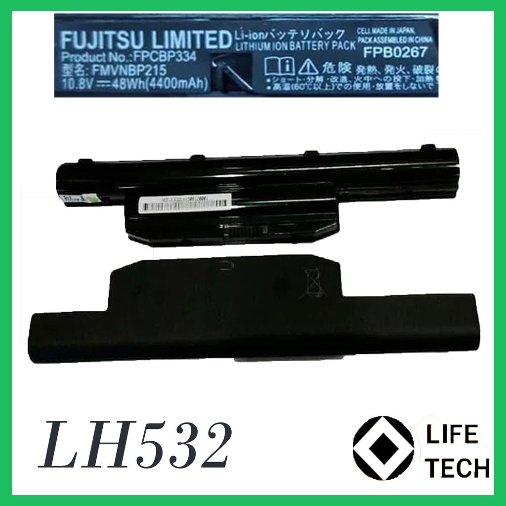 Baterai Laptop FUJITSU LH532 LH532AP LH532P FPCBP335 FPCBP334 FPCBP145 FMVNBP215