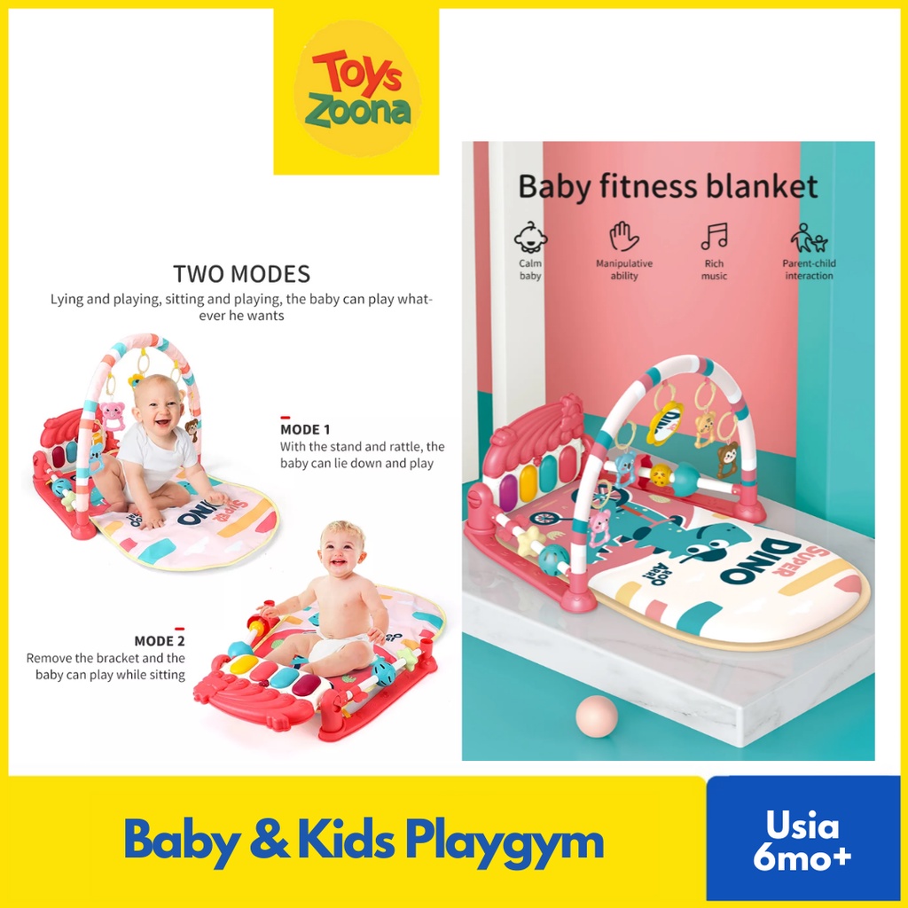 NEW! ToysZoona Playgym All in One Piano Playmats