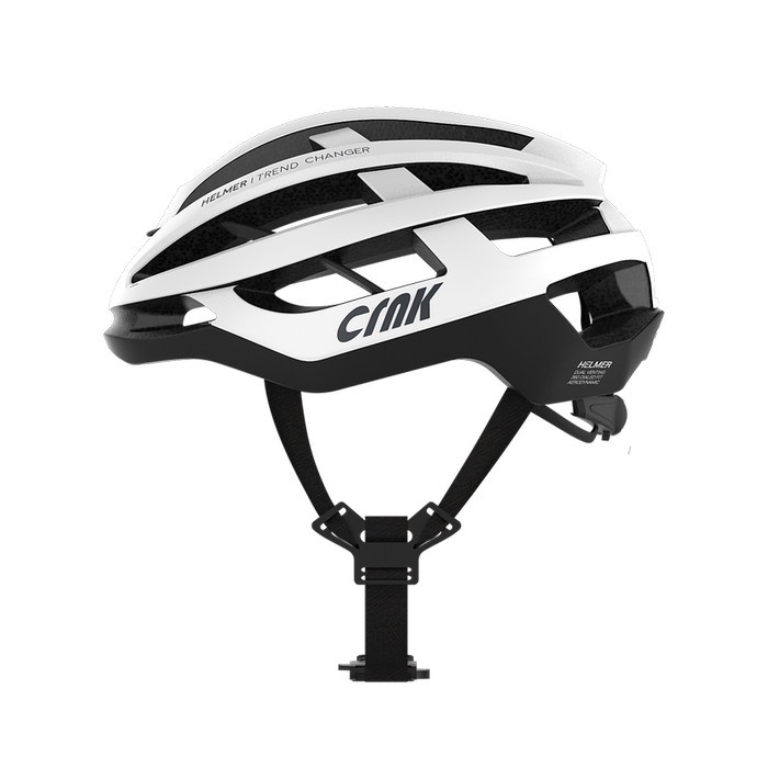 Es01 Crnk Helmer Helmet - White Terbaru