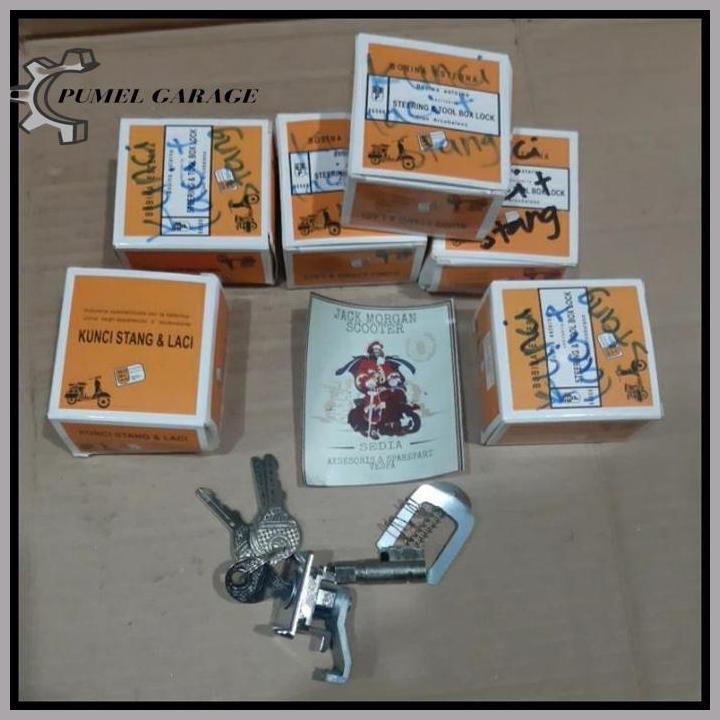 Kunci Stang Laci Vespa Bobina Promo