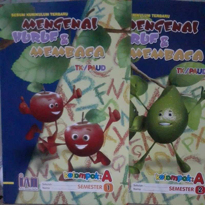 

Mengenal Huruf, Membaca & Menulis - untuk TK/PAUD