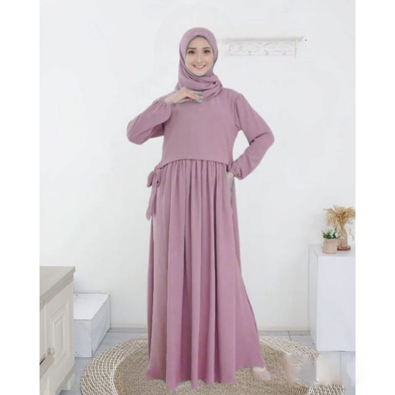 MAIRA MAXI DRESS/GAMIS  WANITA/GAMIS REMAJA PEREMPUAN/DRESS REMAJA WANITA/GAMIS PESTA/KONDANGAN WANITA