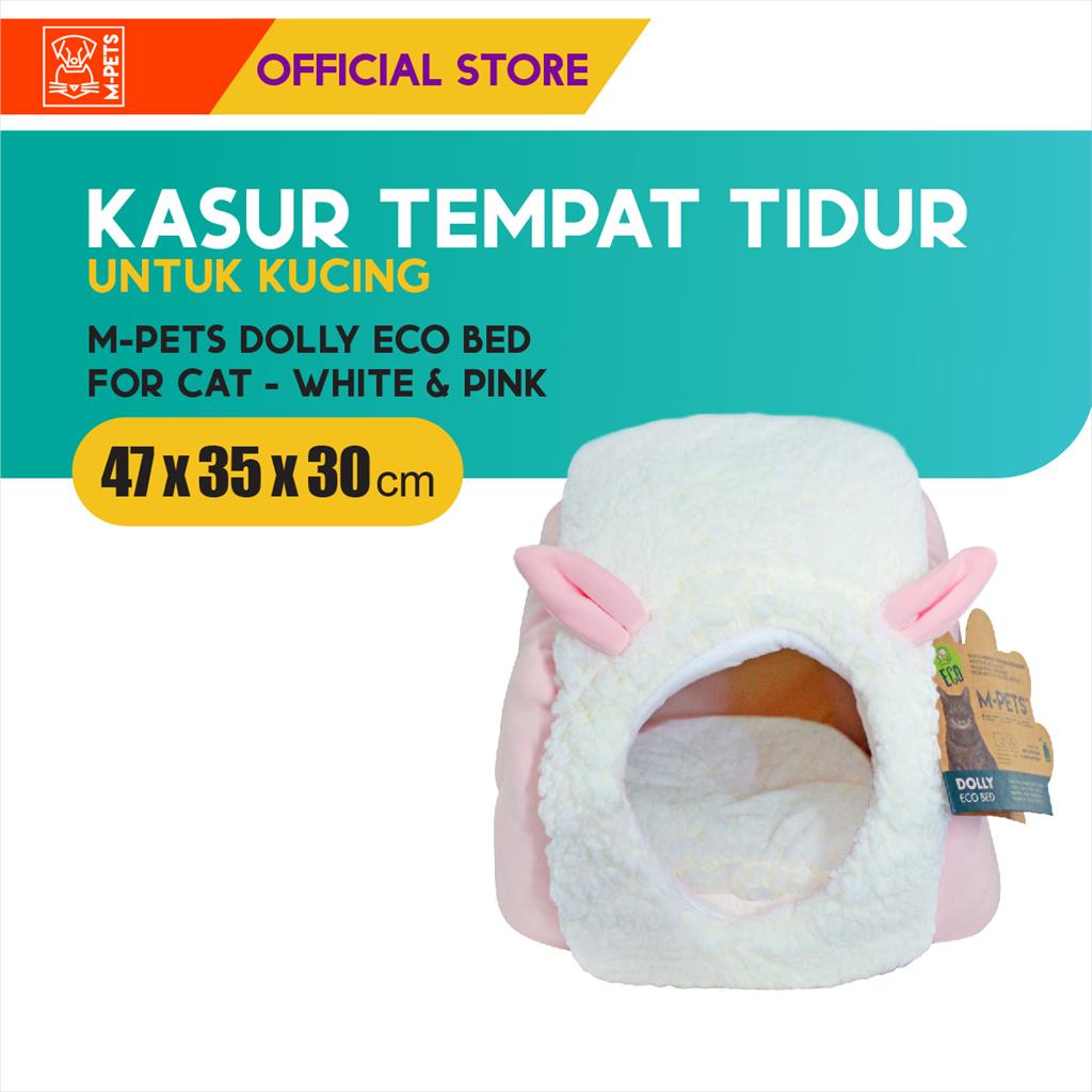 M-Pets Dolly Eco Bed /  Kasur Tempat Tidur Kucing