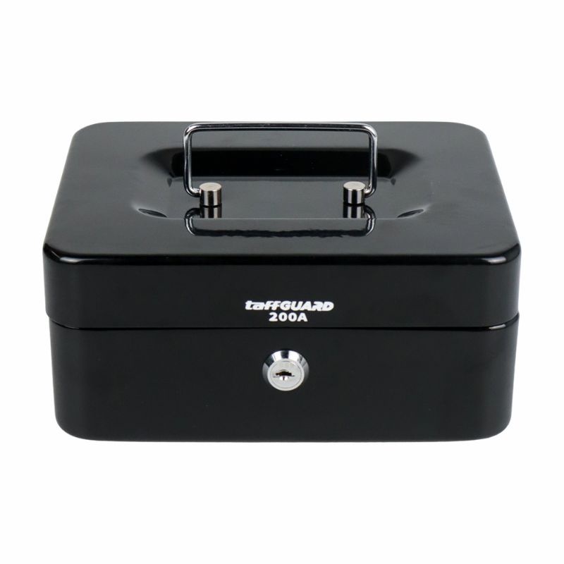 Brankas Uang Brankas Kunci Manual Money Cash Dokumen Perhiasan 20x16x9CM - Brankas Kunci Manual Mini