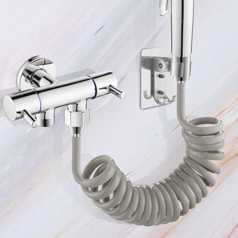 【2 Meter】Selang Jet Shower/Selang Shower Toilet/Selang Spiral Jet Shower/Selang Shower Spiral