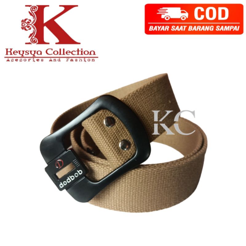 ikat pinggang pria kanvas sabuk pinggang pria tanpa Lobang