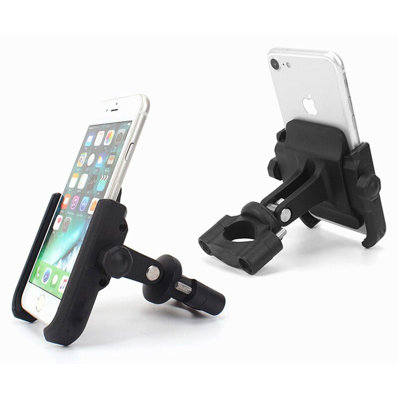 Holder HP Sepeda Motor Full Besi Model Motowolf Spion Stang