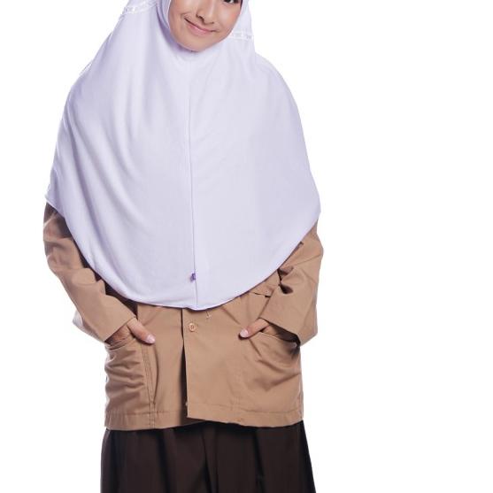 Rabbani - Kerudung Insta Hemy - Putih, S