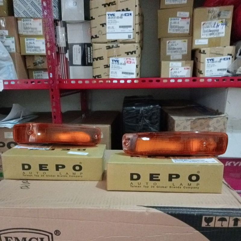 Lampu sein bemper corolla twincam 88 89 90 91 lampu sen bemper corolla twincam