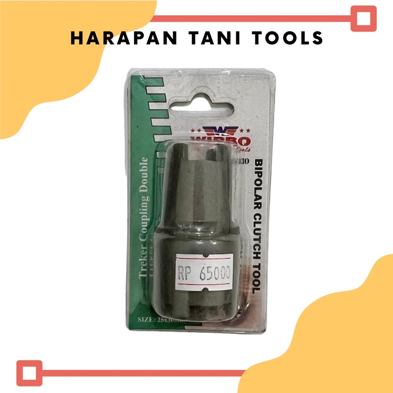 Wipro Kunci Mahkota 25x30 / Wipro Kunci Mur Kopling 25x30 / Wipro Treker Coupling Double / Wipro Bip