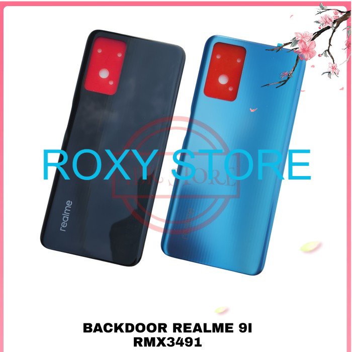 TUTUP BELAKANG BATERAI BACKDOOR BACKCOVER BACK CASING REALME 9i
