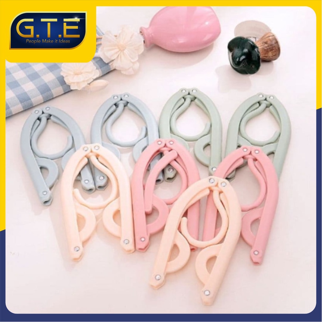 GTE | GANTUNGAN BAJU LIPAT MULTIFUNGSI | HANGER LIPAT | HANGER PORTABLE | HANGER BAJU LIPAT