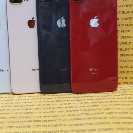 Back Casing Kesing Housing Iphone 8 Plus | Iphone 8+ | 8plus Original - Red