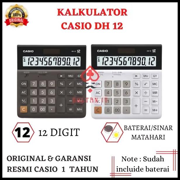 

Kalkulator Casio Dh 12 Original
