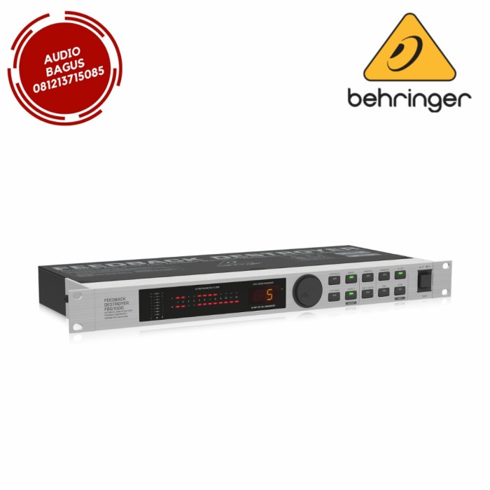 {MusikStore} Behringer FBQ1000 FBQ-1000 FBQ 1000 Anti Feedback Destroyer Storing Murah