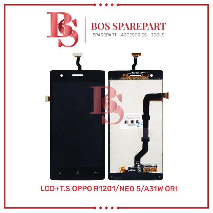 Lcd Touchscreen Fullset / Lcd Ts Oppo R1201 / Neo 5 / A31W Ori