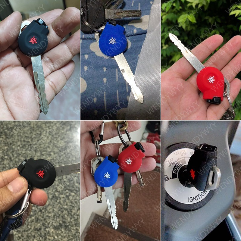 Casing Kunci Bahan Karet Silikon Untuk Yamaha Mio Fazzio Mio Gear Mio Soul i 125 N-Max 150 Nmax N Max