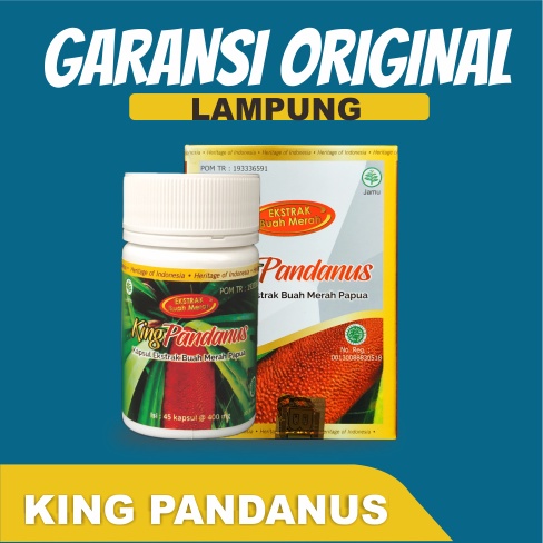 KINGPANDANUS EKSTRAK BUAH MERAH PAPUA ASLI ORIGINAL OBAT HERBAL UNTUK LAMBUNG