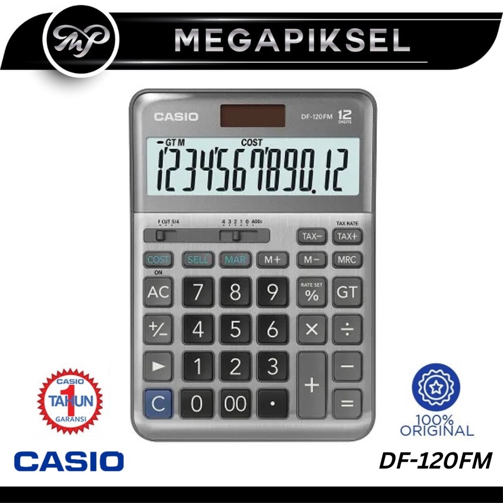 

CASIO DF-120FM - Kalkulator